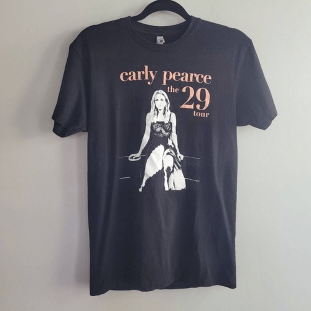 Carly Pearce the 29 tour band tee short sleeved 100% cotton grunge alternative - Picture 1 of 7